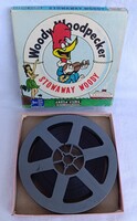 Régi Super 8-mm mesefilm .Fakopács Frici mint potyautas