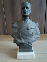 Donáth László V.Horthy Miklós nagyméretű mellszobor