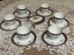 Martinroda PM porcelán kávéskészlet – 6 személyes + bonbonier