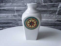 TŰZOLTÓPARANCSNOKSÁG GYULA - JUBILEUMI X. NEMZETKÖZI CSILLAGTÚRA 1993 - PORCELÁN VÁZA - 16 CM MAGAS