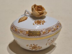 Herendi Waldstein Pattern Candy Box, Jewelry Holder