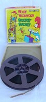 Régi Super 8-mm film. Füles a fakopács