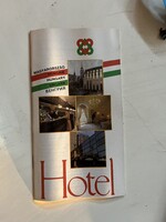 Retró „Hotel Magyarország” turisztikai prospektus
