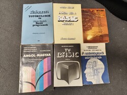 Retro Computing / IT Book Set from the 1980s (6 pcs)