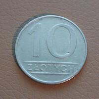 Poland 10 Zloti, 1986