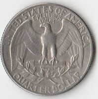 Régi amerikai pénz, negyeddollár