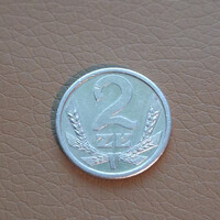Poland 2 Zloty, 1989