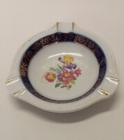 Martinroda (GDR era) cobalt-bordered ashtray