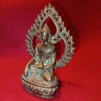 Antik bronz Buddha-szobor