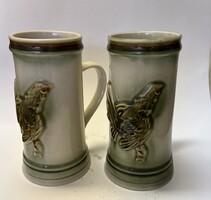 Ditmar Urbach ceramic beer mugs