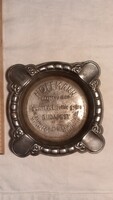 Vintage Cast Iron Advertising Ashtray (Hoffmann, Budapest)