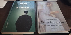 Márai Sándor: Bébi ​vagy az első szerelem / A nővér.Eszter ​hagyatéka és három kisregény. 3500.-Ft