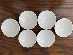 Thomas Rosenthal fehér porcelán tálka készlet