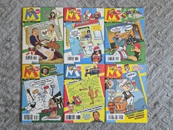 Móricka pikáns humorlap – 6 db ritka késői szám (605, 606, 607, 609, 610, 635) – 2017–2019