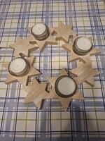 Adventi mécsestartó/koszorú