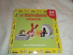 Zdenek Miler - A Kisvakond dolgozik - 24 MÁGNESFIGURÁVAL hibátlan, olvasatlan példány