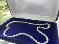 Freshwater Cultivated Pearl, Gold-Plated Filigree Jewelry Set