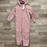 Sinsay Pink Rainbow Patterned Softshell Overalls for Girls 116
