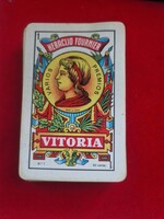 Vintage spanyol kártya pakli (Heraclio Fournier - Vitoria, 50 lapos)