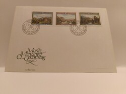 Liechtenstein 1982 FDC - Moritz Menzinger születésének 150. évfordulója teljes sor alkalmi bélyegzés