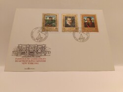 • Liechtenstein 1985 FDC - Hercegi gyűjtemény a New York-i Metropolitan Múzeumban teljes sor