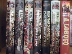 Bernard Cornwell 7-piece Book Set: Sharpe's Devil; S. Sword; S. Regiment; S. Century; S. Revenge; S. Waterloo; The Banner