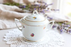 Hollóházi sugar bowl - for teapot set.