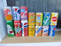 Retro Soft Drink Cans for Collectors