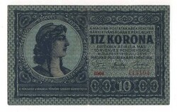 1919 10 korona VF. Frígiai sapkás