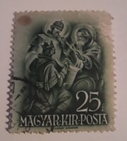 1938 Szent István (III) 25 fillér pecsételt