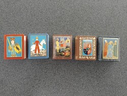 Numbered miniature books on historical topics