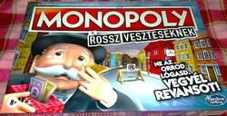 NEW Condition Hasbro Monopoly, the Losers' Board Game, PERFECT, UNTOUCHED, as shown in pictures