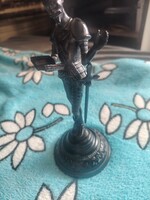 Ritka eredeti szovjet Kasli Kaszli öntöttvas Don Quijote szobor