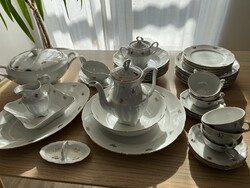 39-piece Porcelain Dinnerware Set, Tea Set