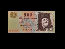 UNC 500 Forint – 50th Anniversary of the 1956 Revolution and War of Independence, 2006
