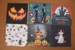 Set of 6 Halloween Napkins