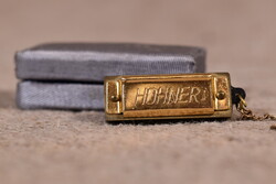 Hohner Mini Harmonica Keychain in Germany 1950s–1970s