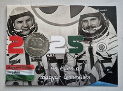 45 Years of Hungarian Space Flight Blister! Signed by Bertalan Farkas!
