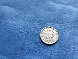 SVÉDORSZÁG 10 ÖRE 1987 XVI.KÁROLY GUSZTÁV KIRÁLY!