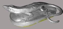 Lifelike Detailed Very Nice Condition Lizard Varanus Statue 28 x 20 cm as in pictures