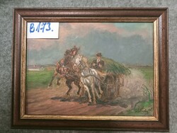 Kolozsváry Kamilló Charcoal Wagon B173.