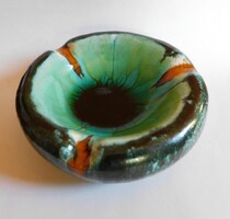 Retro ceramic ashtray