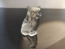 VINTAGE BOHEMIA CRYSTAL ÜVEGBAGOLY
