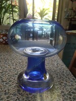 Large Eisch glass candle holder
