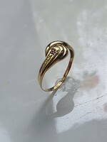 Női rubinköves 14 k-os gyűrű