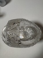 2 PIECES CUT CRYSTAL GLASS