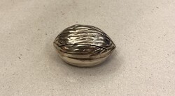 Sterling Silver Walnut-Shaped Name Card Holder
