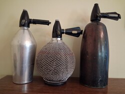 Retro soda siphon 3 pcs