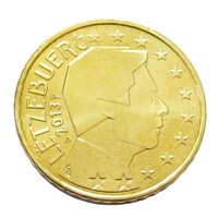 Luxemburg,50 eurocent 2013 aUNC+ ötvözet