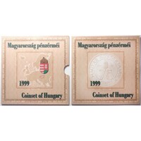 Hungary, Circulation set 1999 BU - 75 years of the Hungarian National Bank - Variable oxidation spots